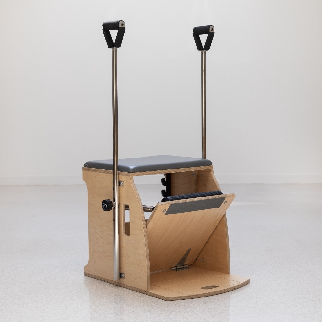Wunda Chair apparatus at MTLPILATES, downtown Montreal